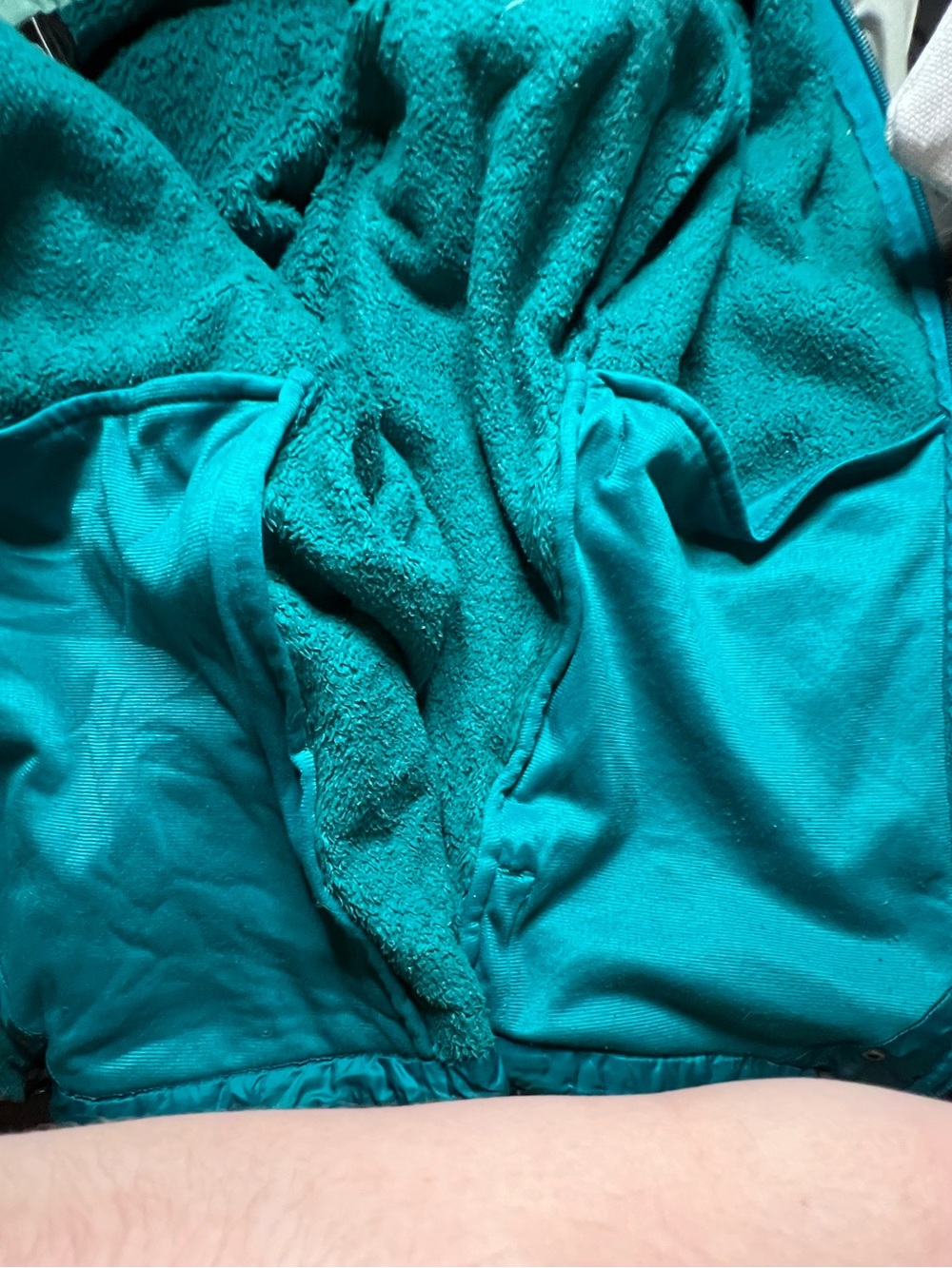 Teal North Face Fleece Jacket - Picture 11 of 11